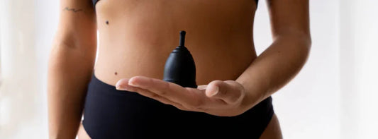 Anwendung einer Menstruationstasse