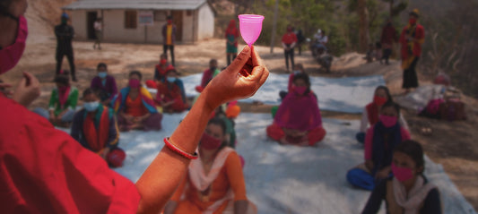 Ending period poverty with menstrual cups and education