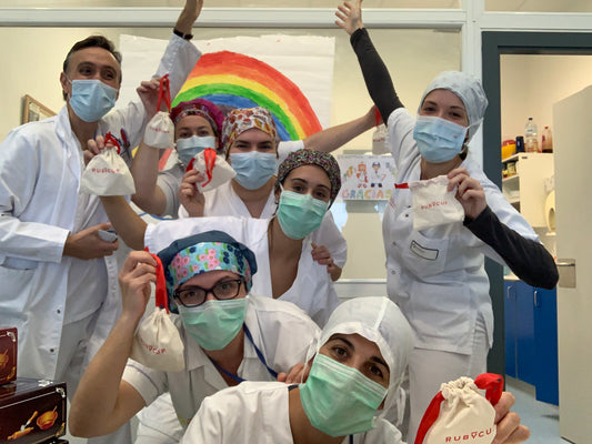 Nurses at Hospital fundación de Calahorra, en La Rioja (Spain)