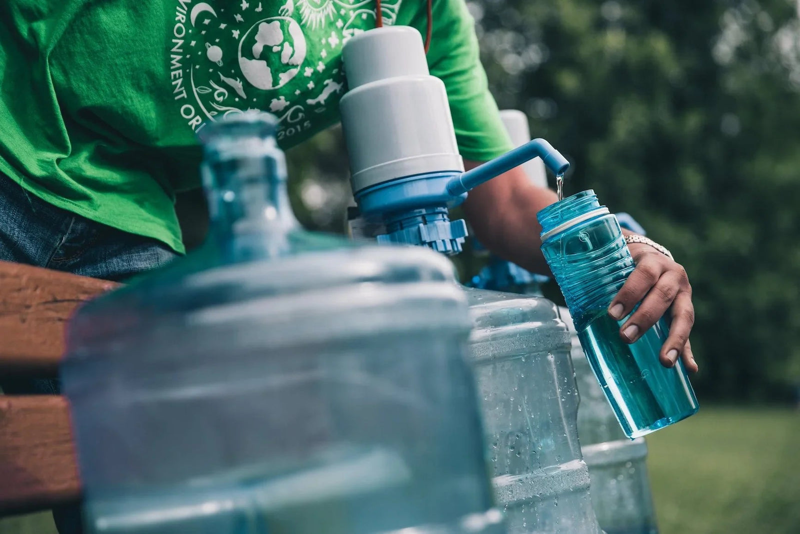 Cleaning a menstrual cup in non-drinking tap water