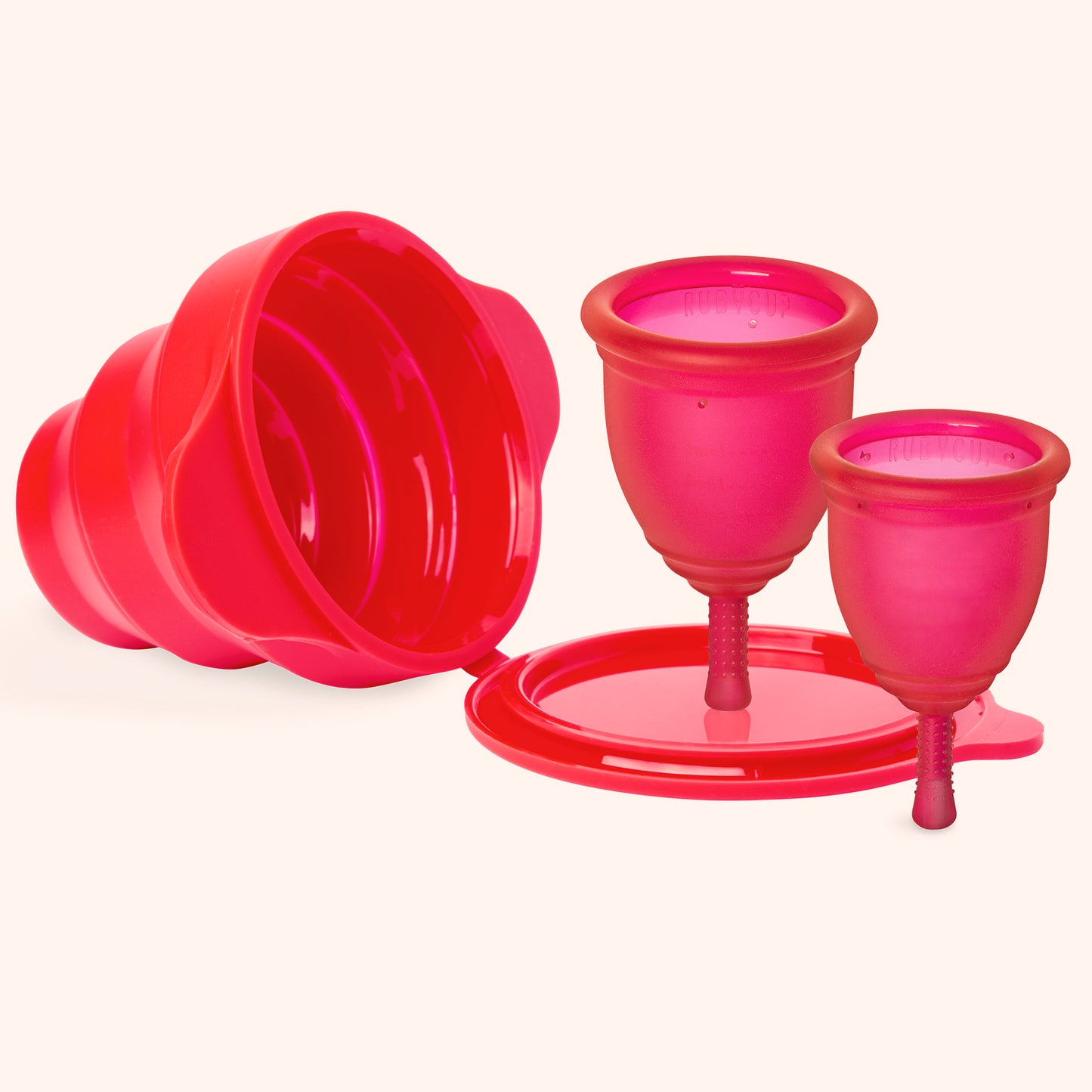 Ruby Cup Saver Pack Red
